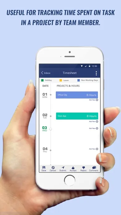 ภาพหน้าจอของ OfficeMobile