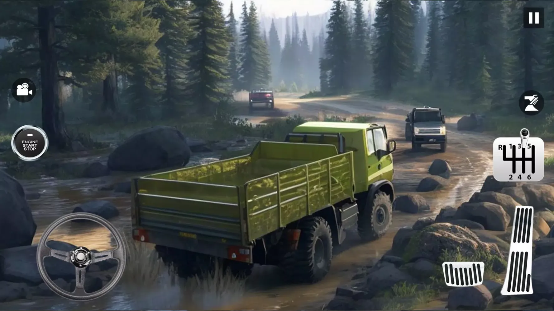 Mud Truck Game Runner Off Road سکرین شاٹس