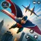 Flying Superhero Crime City