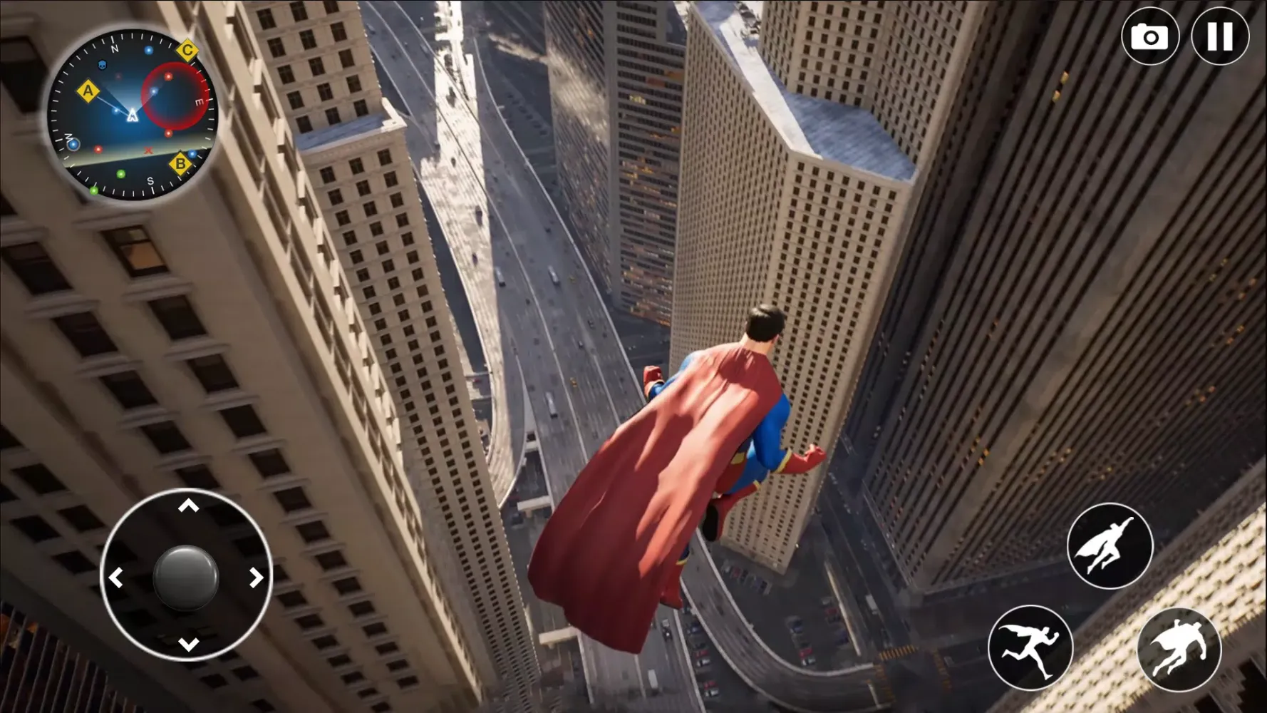 Flying Superhero Crime City应用截图