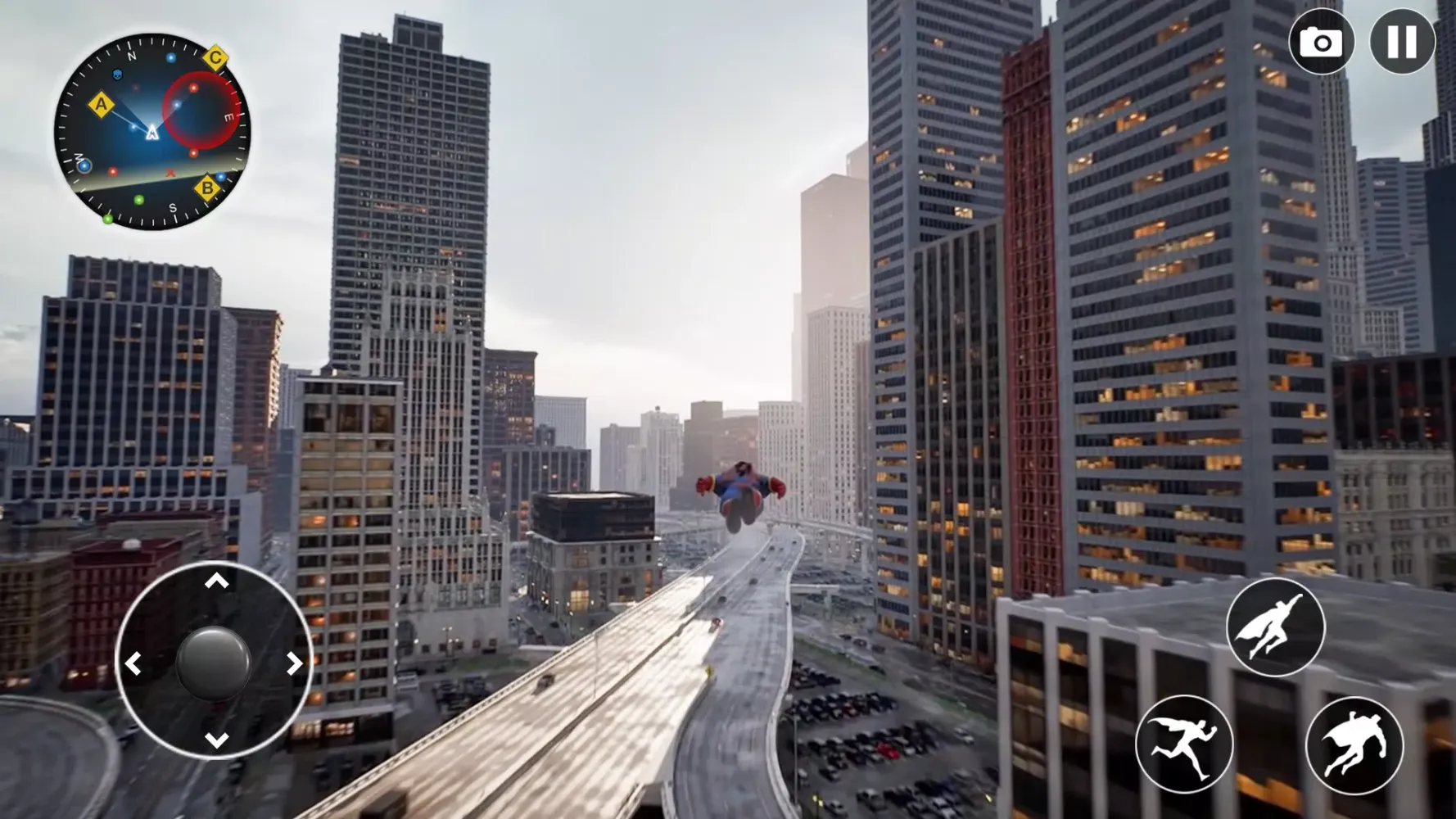Flying Superhero Crime City应用截图