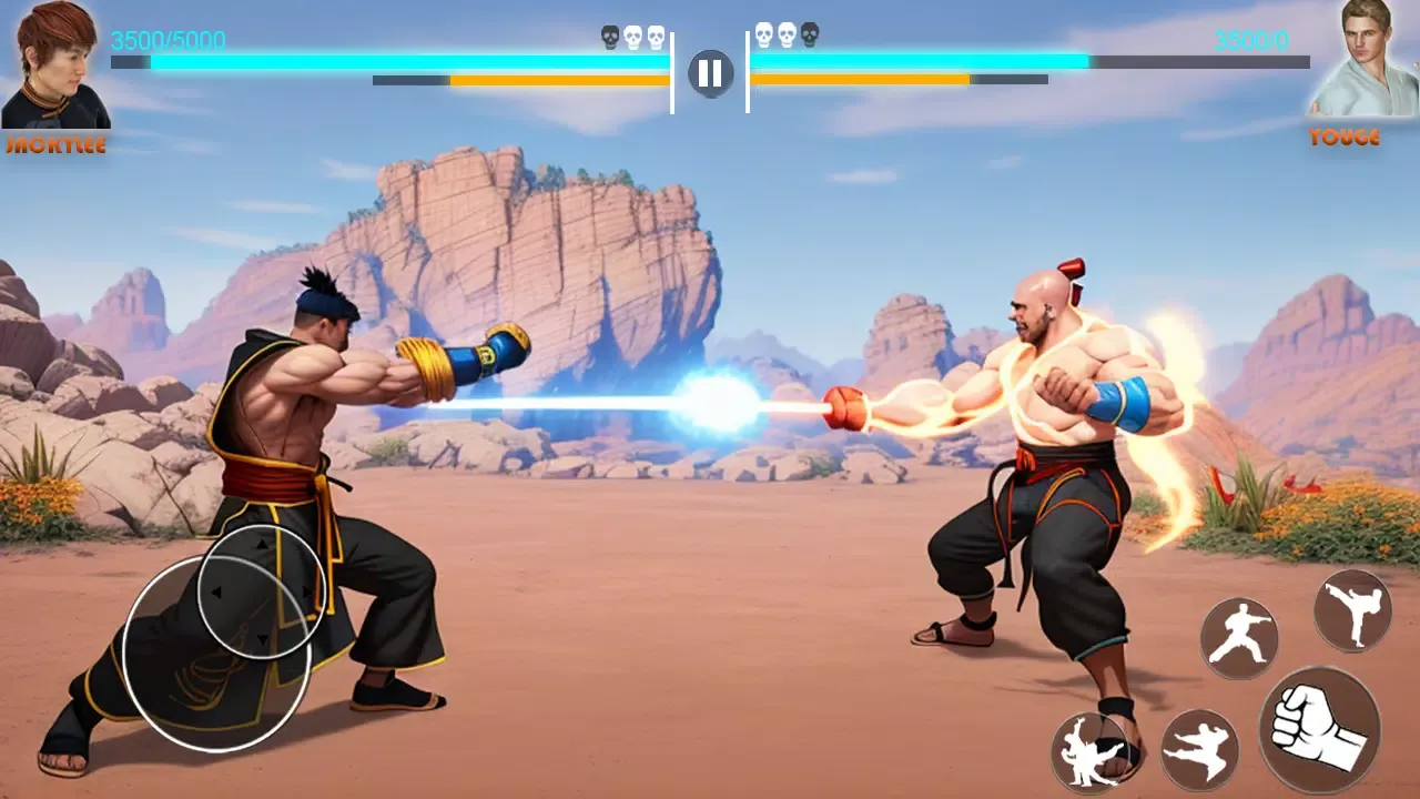 Tangkapan skrin Warrior Fighting Games 3D 2023