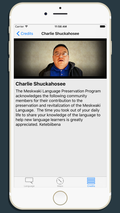 Meskwaki Language App應用截圖