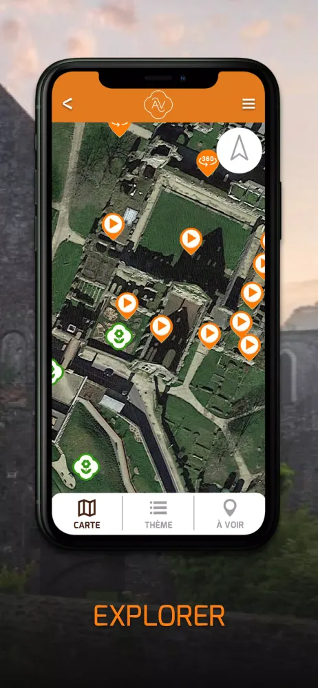 Captures d'écran de Abbaye de Villers