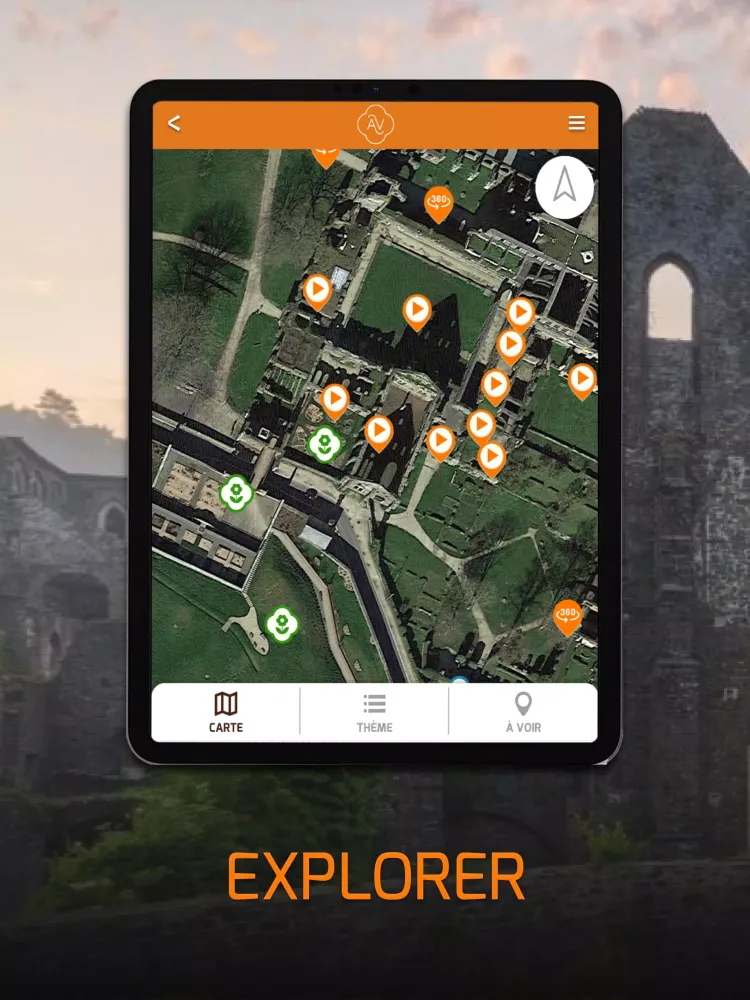 Captures d'écran de Abbaye de Villers