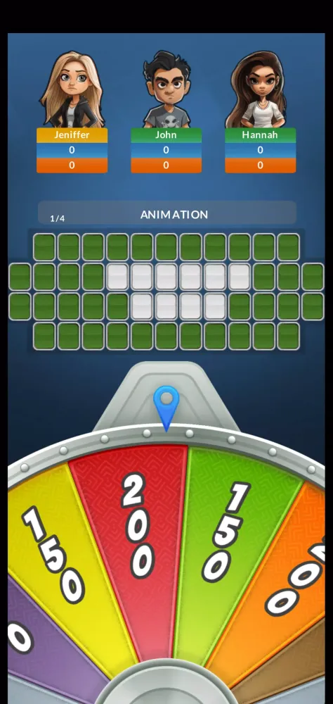 Capturas de tela do Wheel of Fortune 2024