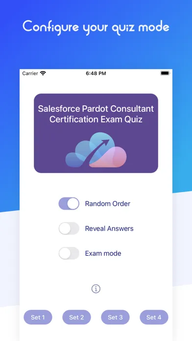 Screenshot di Exam Quiz for Pardot SCPC