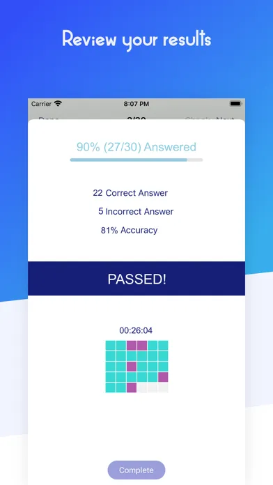 Screenshot di Exam Quiz for Pardot SCPC