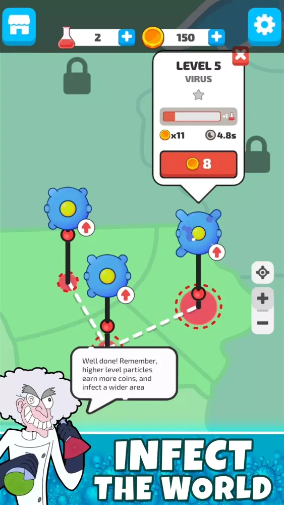 Screenshot di Virus Evolution