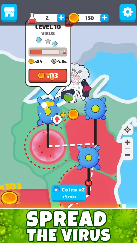 Screenshot di Virus Evolution