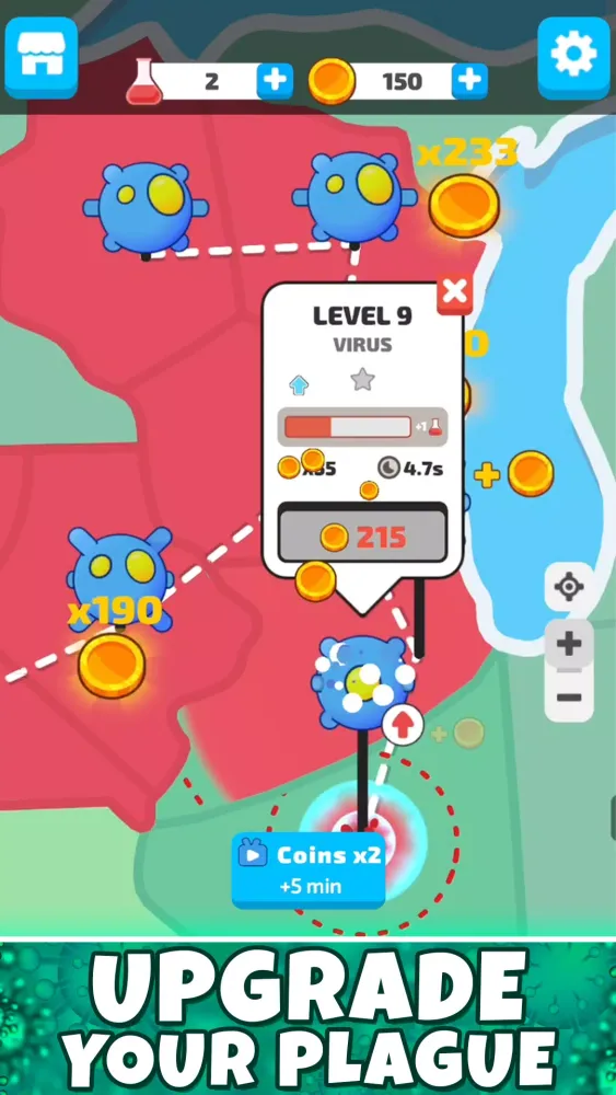Screenshot di Virus Evolution