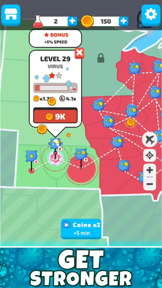 Screenshot di Virus Evolution