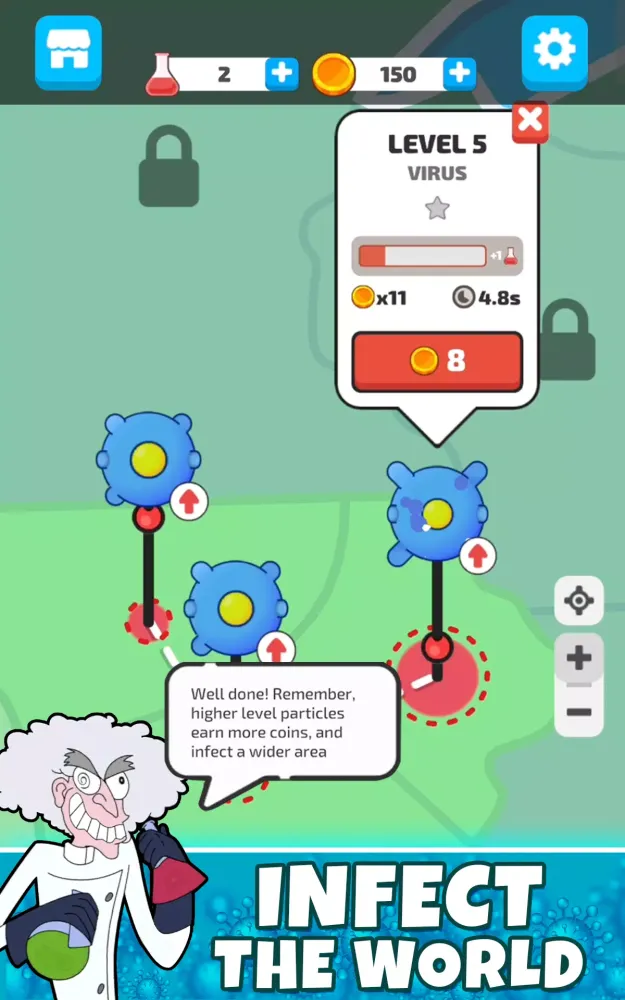 Screenshot di Virus Evolution