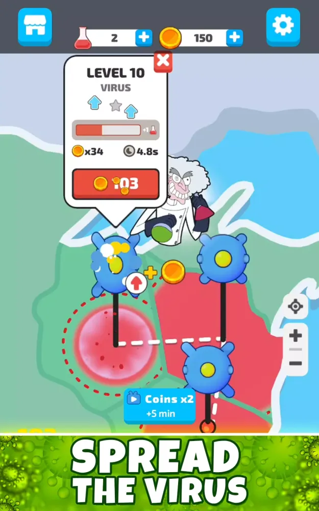 Screenshot di Virus Evolution