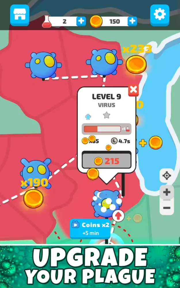 Screenshot di Virus Evolution
