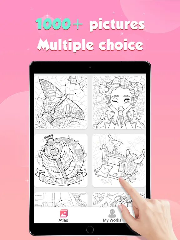 Jigsaw Puzzle -Number & Paint iPad 应用截图
