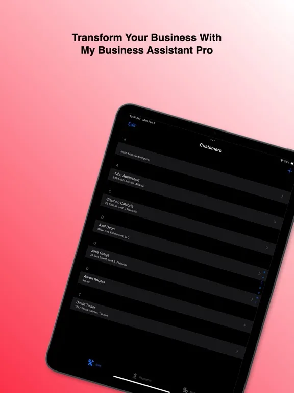 My Business Assistant Pro iPad  سکرین شاٹس
