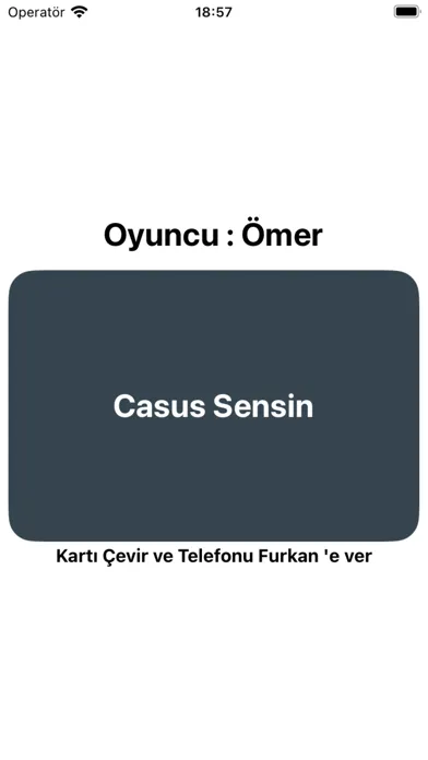 Captures d'écran de Casus Oyunu