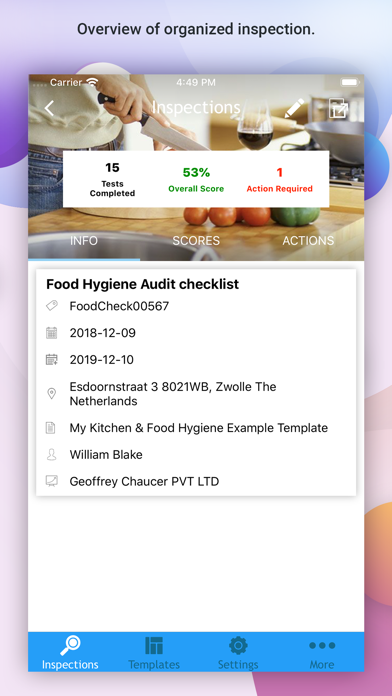 OnSite Checklists - Auditing স্ক্রিনশট