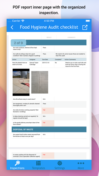 OnSite Checklists - Auditing স্ক্রিনশট