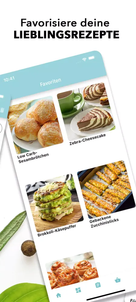 Tangkapan layar Low Carb Rezept des Tages