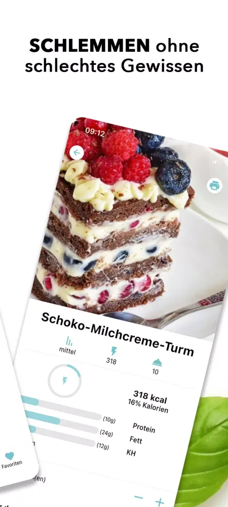 Tangkapan layar Low Carb Rezept des Tages