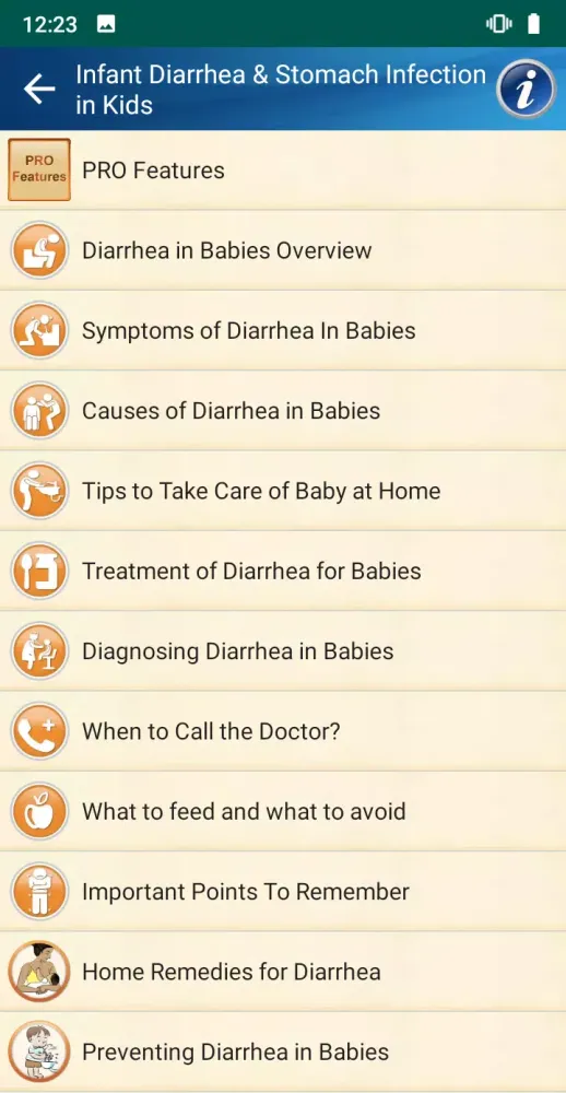 Kids Health and Diet Help Screenshots