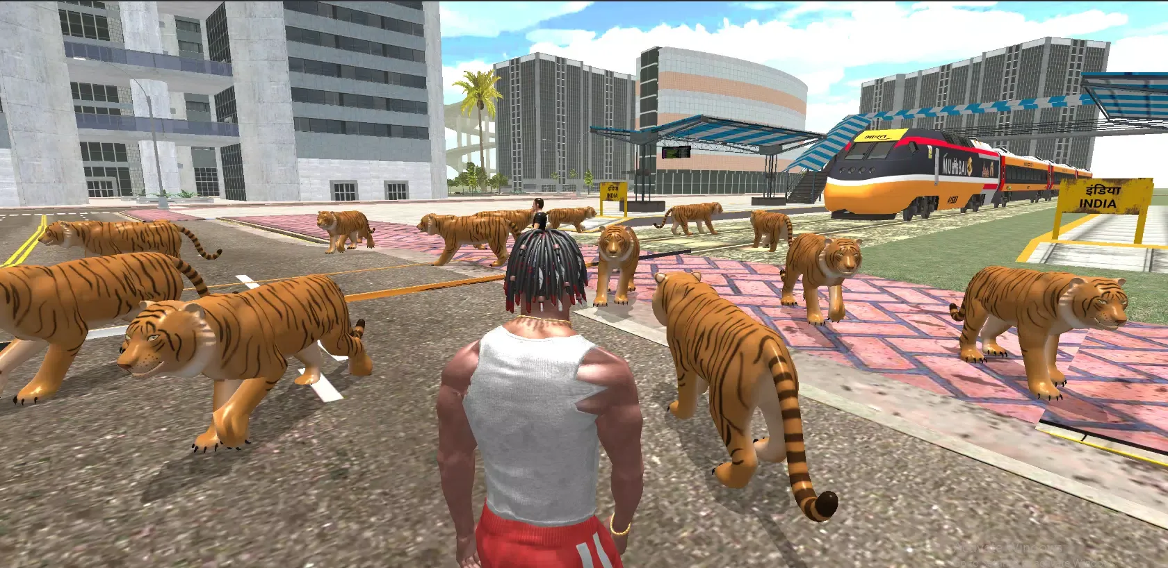 Tangkapan layar Indian Bikes Riding 3D
