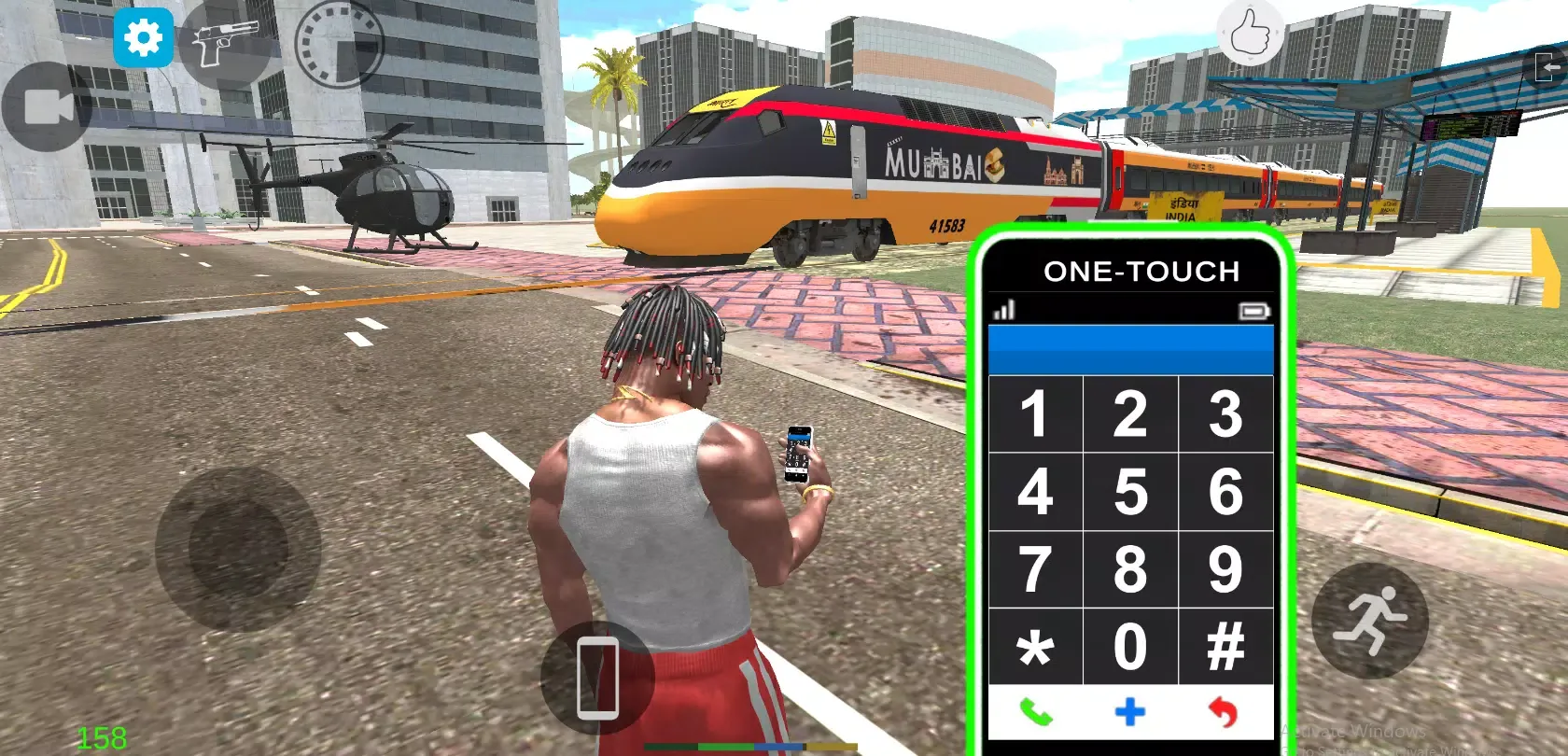 Tangkapan layar Indian Bikes Riding 3D