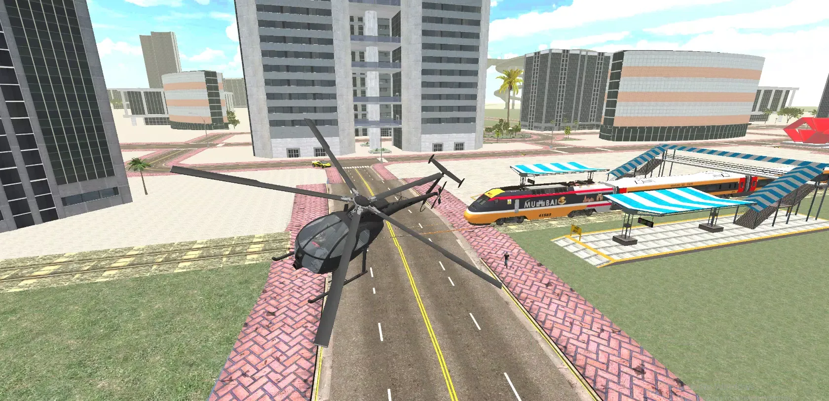 Tangkapan layar Indian Bikes Riding 3D