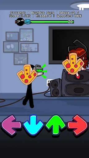 Zrzuty ekranu Music Battle Stickman Full mod