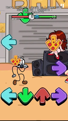 Zrzuty ekranu Music Battle Stickman Full mod