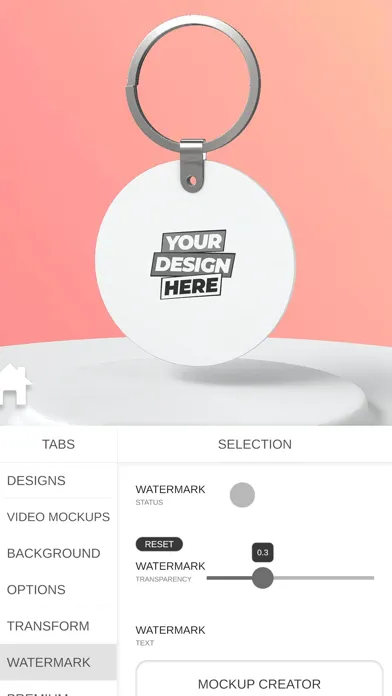 Tangkapan layar Mockup Creator (Video Mockups)