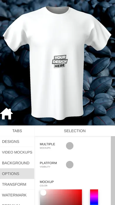 Tangkapan layar Mockup Creator (Video Mockups)