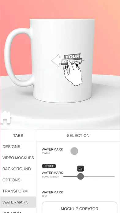 Tangkapan layar Mockup Creator (Video Mockups)