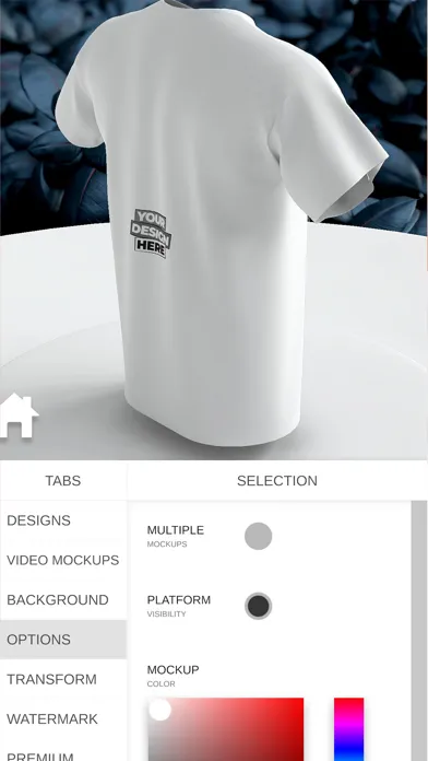 Tangkapan layar Mockup Creator (Video Mockups)