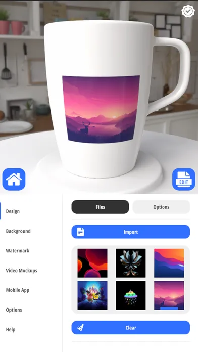 Ảnh chụp màn hình của Mockup Creator 2 Video Mockups
