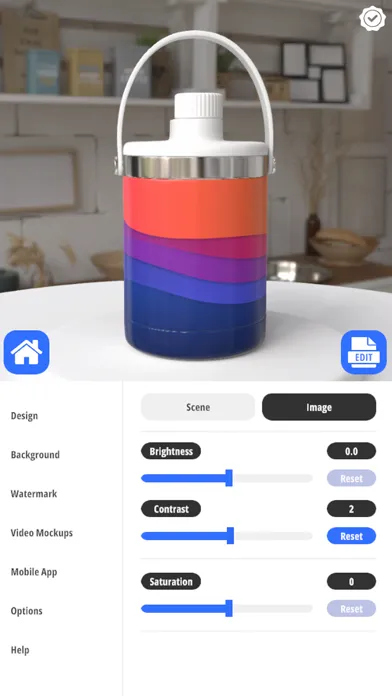 Ảnh chụp màn hình của Mockup Creator 2 Video Mockups
