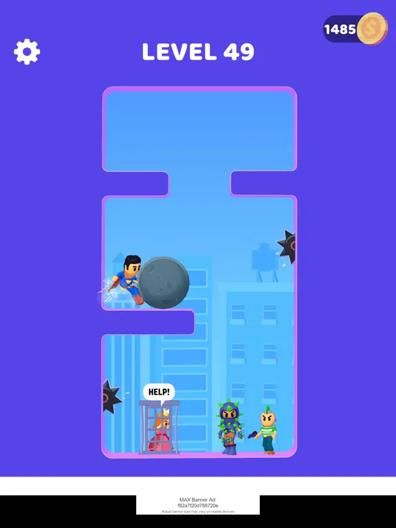 Dash Hero: Savior iPad  Screenshots