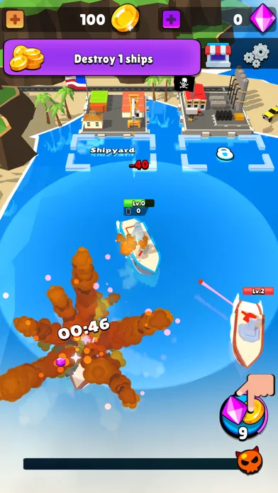 Ship Battle: Seaport Tycoon سکرین شاٹس