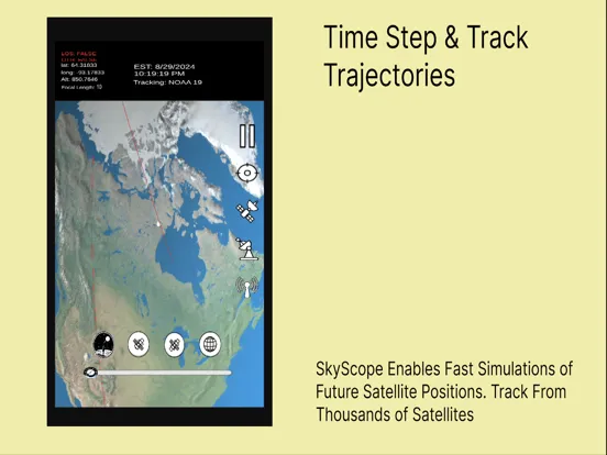 SkyScope iPad  Screenshots