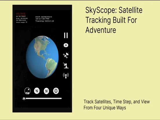 SkyScope iPad  Screenshots