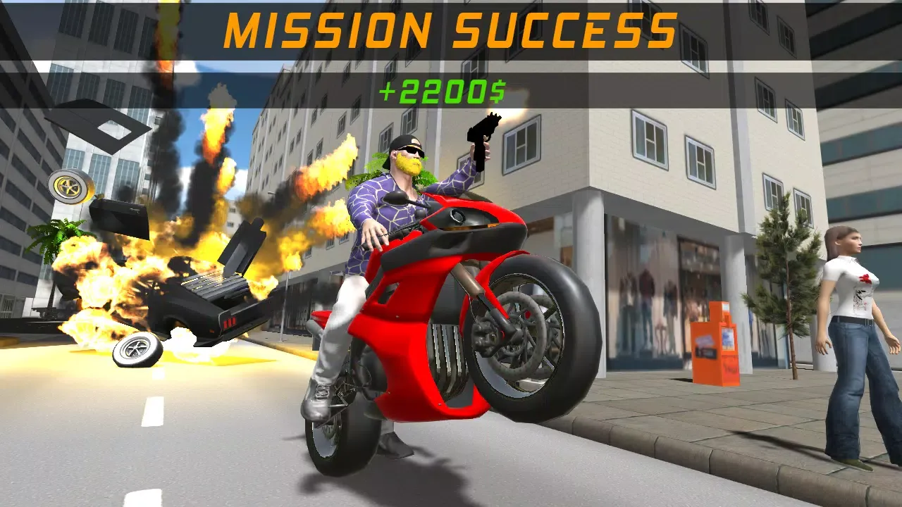 Tangkapan layar Auto Theft Sim Crime