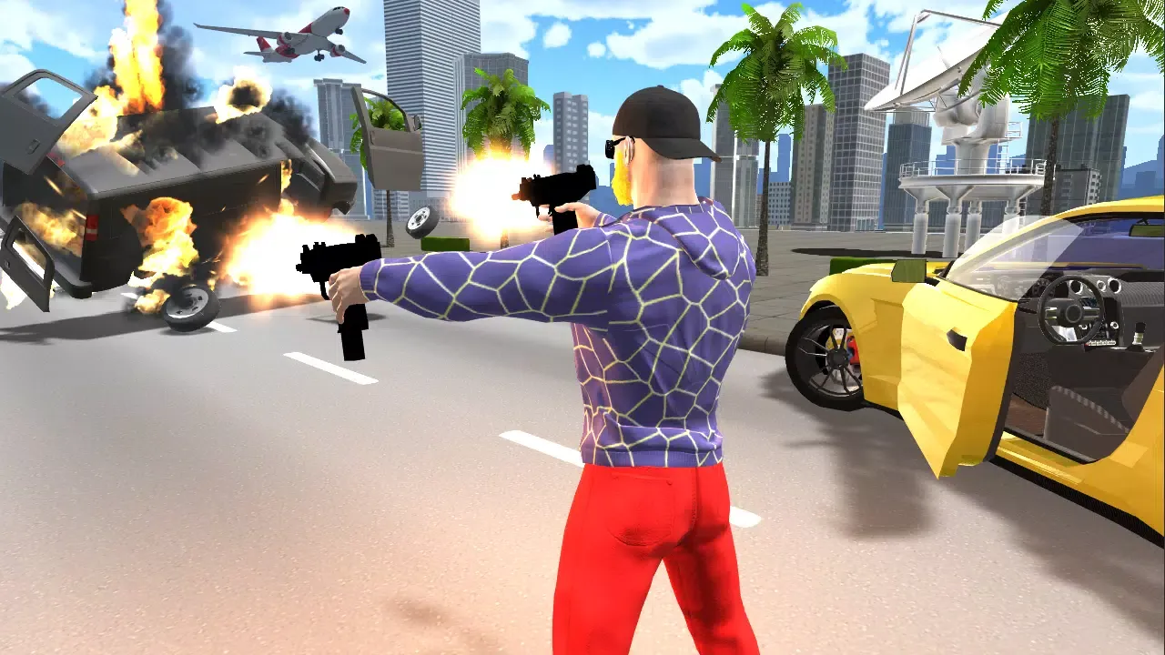 Tangkapan layar Auto Theft Sim Crime