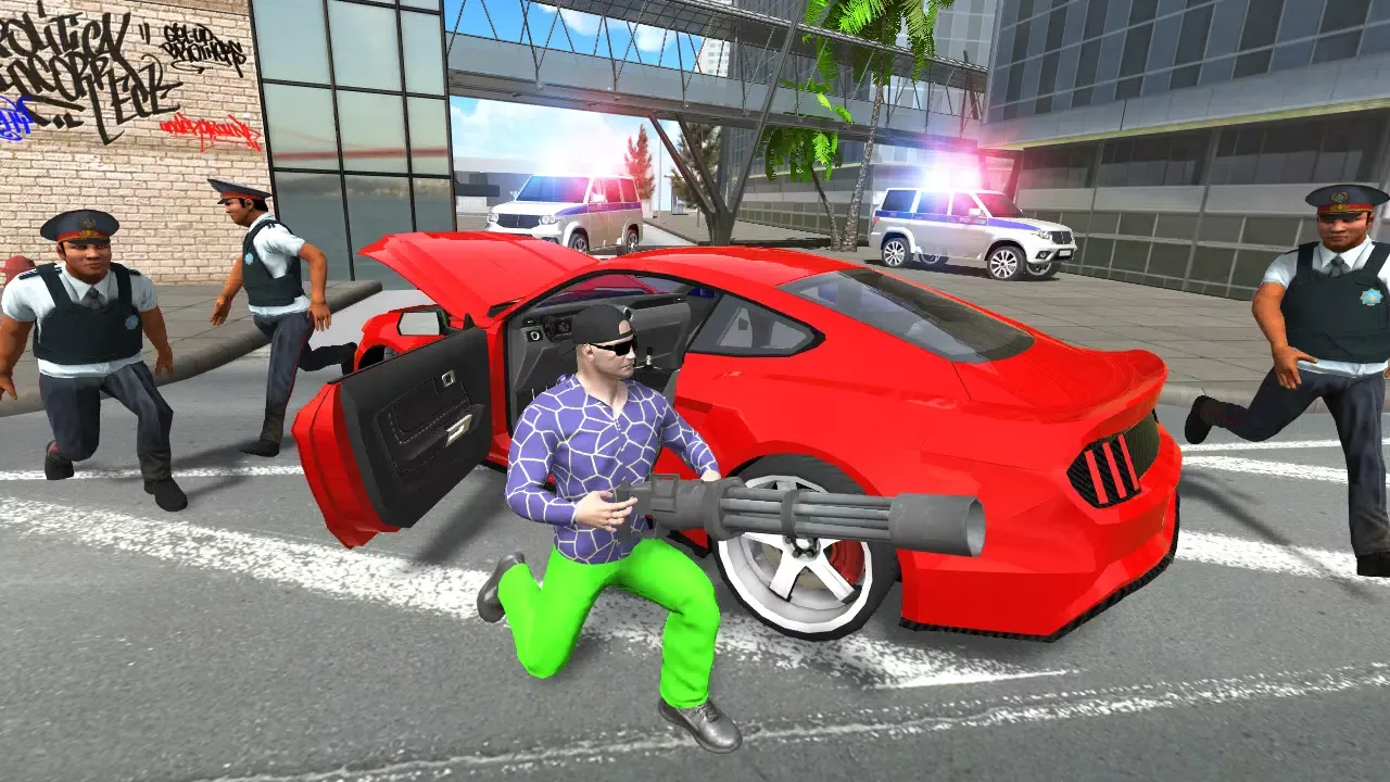 Tangkapan layar Auto Theft Sim Crime