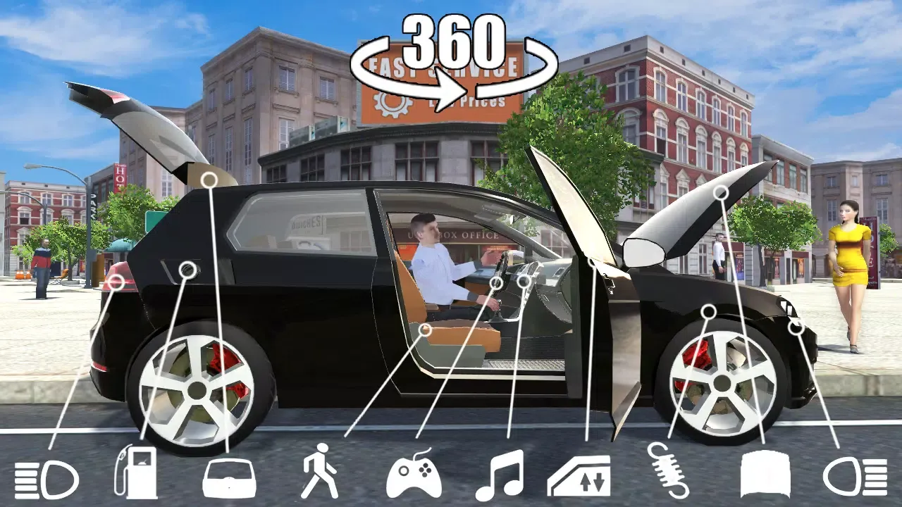 Car Simulator Golf 스크린샷