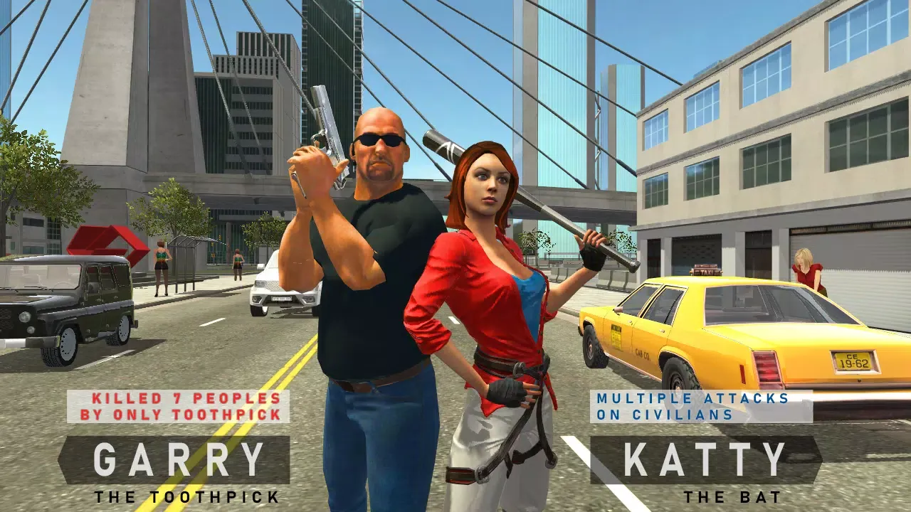 Screenshot di Crime Simulator Real Girl