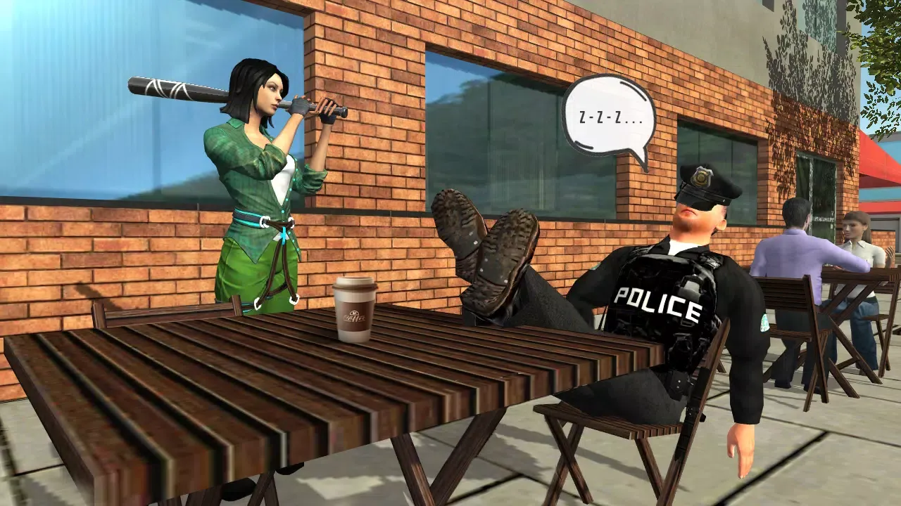 Screenshot di Crime Simulator Real Girl
