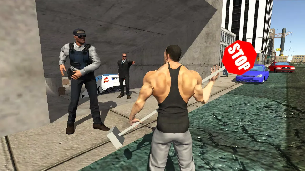 Crime Bull in City Screenshots
