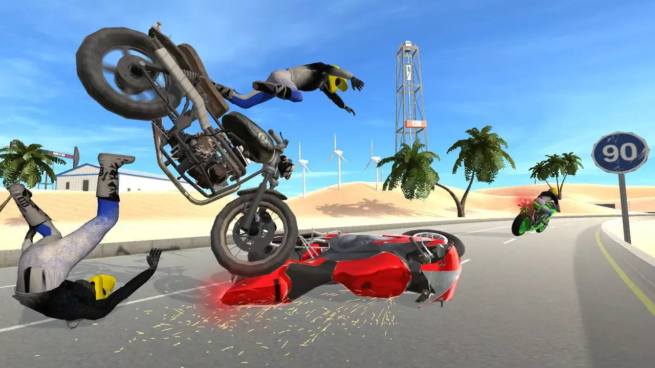 Captures d'écran de Moto Extreme 3D